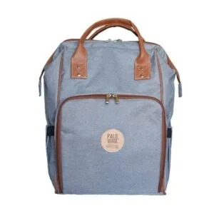 Mochila maternal boca de pez Palo Verde con bolsillos térmicos porta mamaderas, apertura panorámica y envío gratis en Argentina. La mejor alternativa en diseño funcional y alta durabilidad para mamás y papás que buscan opciones de marcas como Pimiento o Tricera.