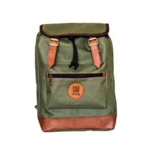 Mochila urbana estilo nórdico Roble verde - Mochila resistente y estética para notebook Palo Verde