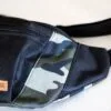 Riñonera urbana impermeable y reforzada Palo Verde con correa regulable. Riñonera de alta resistencia para uso diario en la ciudad, viajes, recitales y paseos con envío gratis en Argentina. color camuflado