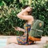 Mochila Sauce en uso para la pileta y piscina - Equipamiento resistente para disfrutar el camino