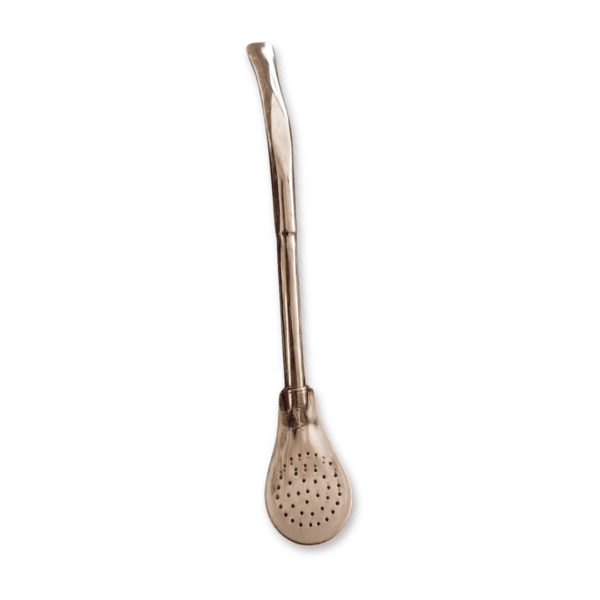 Bombilla Picoloro de Acero Inoxidable para Mate Camionero e Imperial